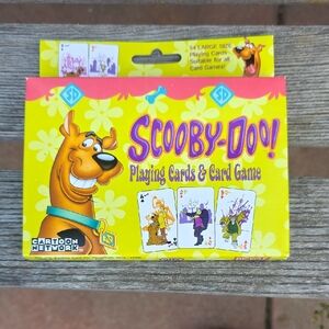 Cartoon Network Scooby-Doo Yellow Playing Cards
